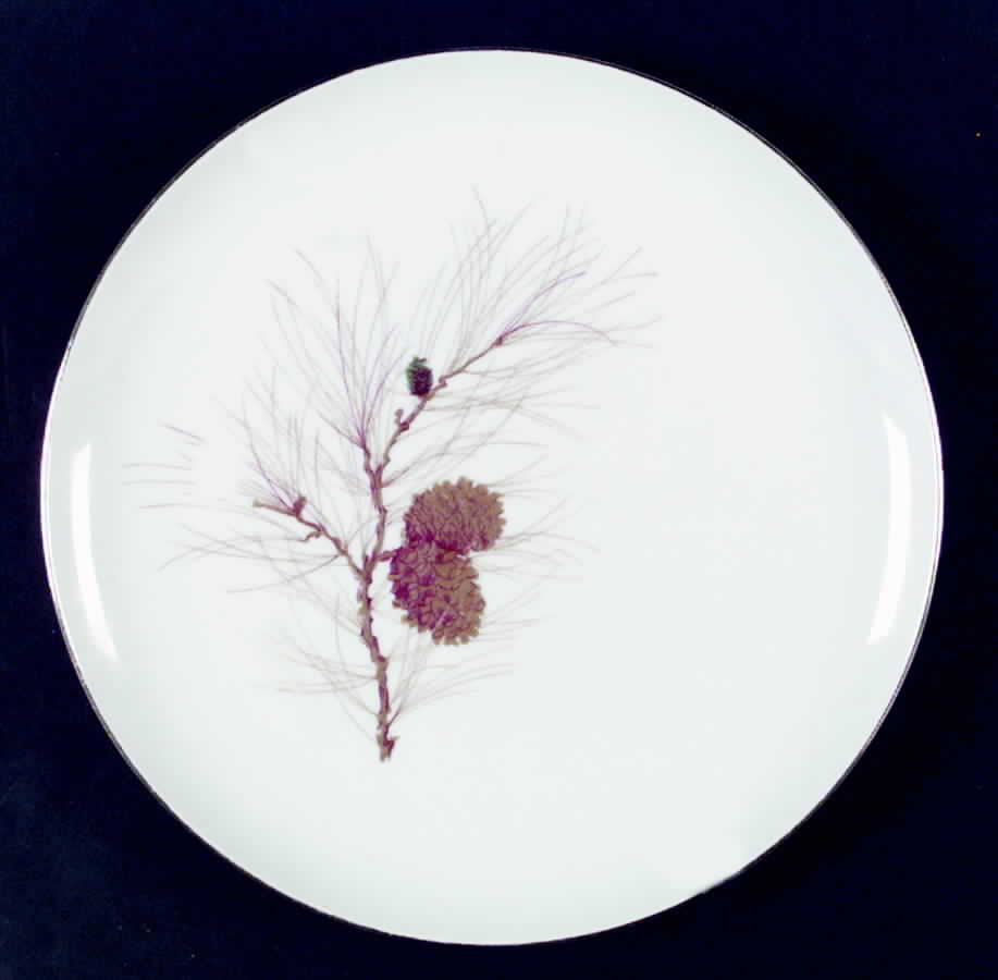 Pekin Pine Dinner Plate by Sango-1