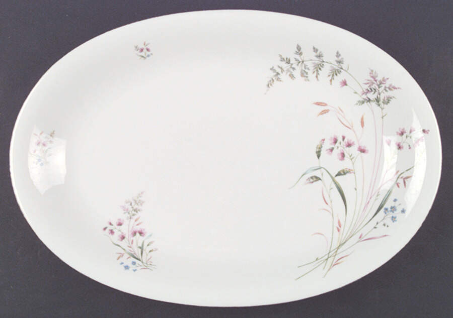 Meadow 13" Oval Serving Platter by Schirnding-1