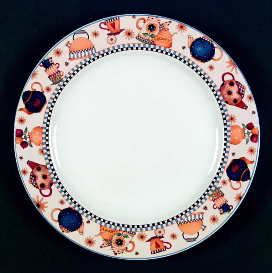 Tea Pots Dinner Plate by Sakura-1