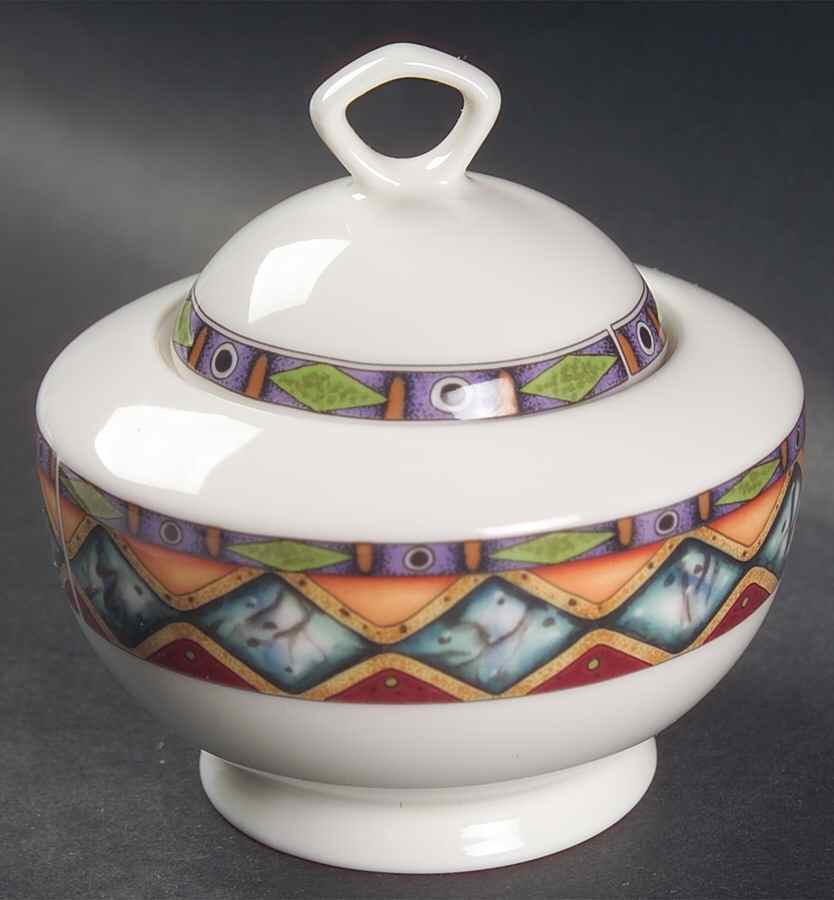Morocco Sugar Bowl & Lid by Sakura-1