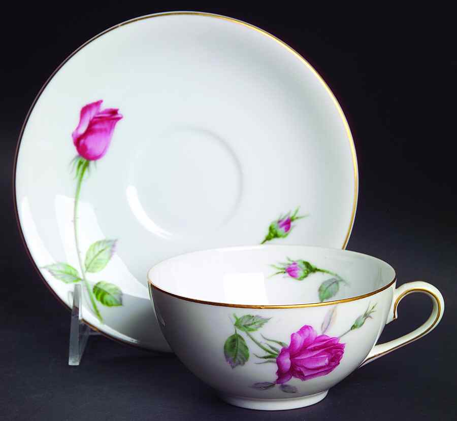 Monterey Flat Cup & Saucer Set by Sango-1