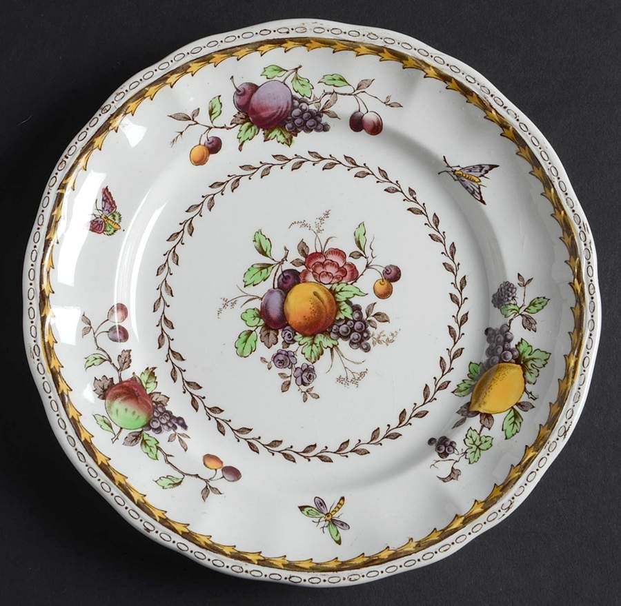 Rockingham Bread & Butter Plate by Spode-1