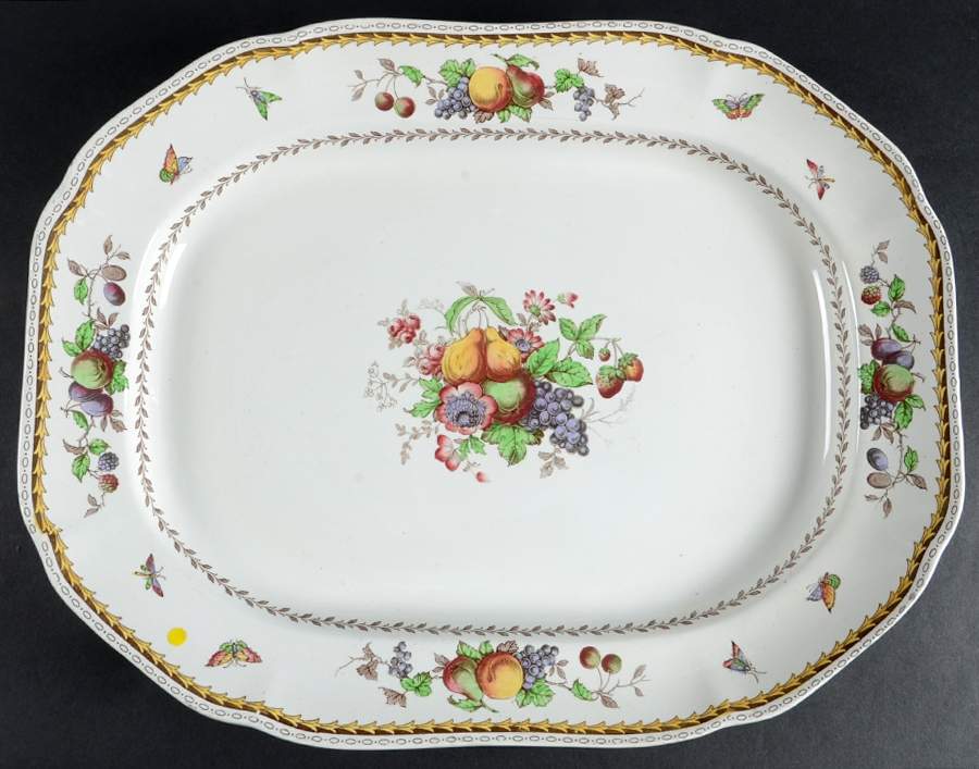 Rockingham 16" Oval Serving Platter by Spode-1