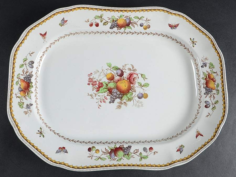 Rockingham 14" Oval Serving Platter by Spode-1