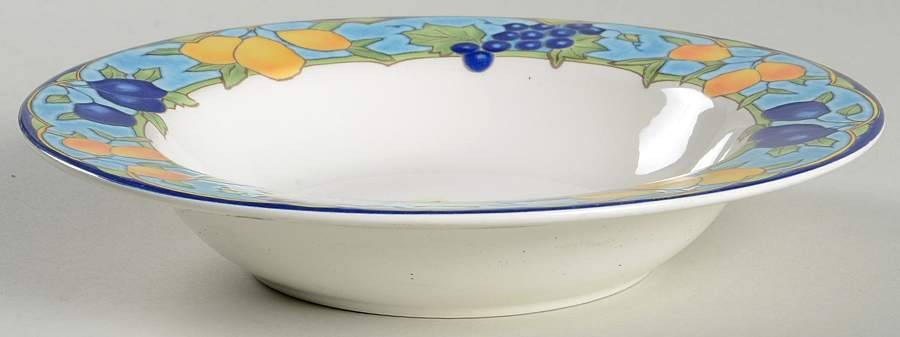 Summersweet Rim Soup Bowl by Sango-1
