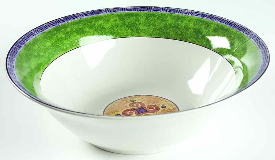Karma 9" Round Vegetable Bowl by Sango-1