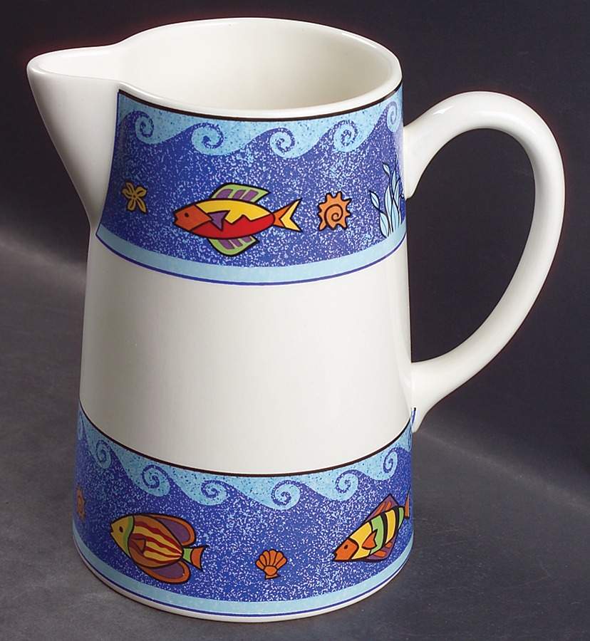 Pisces 48 Oz Pitcher by Sango-1