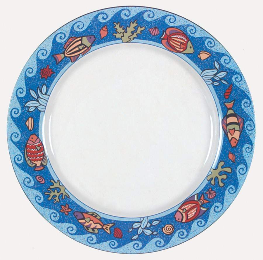 Pisces Dinner Plate by Sango-1