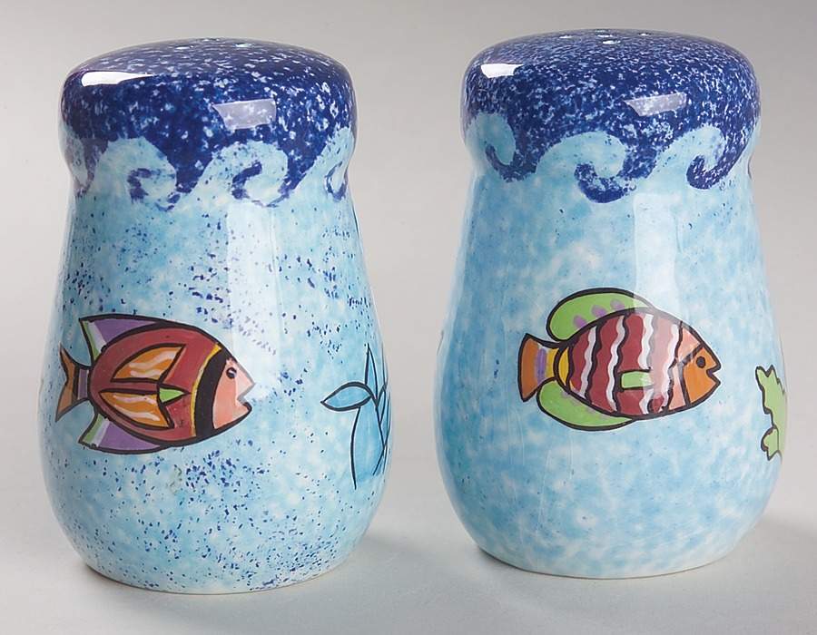 Pisces Salt & Pepper Set by Sango-1