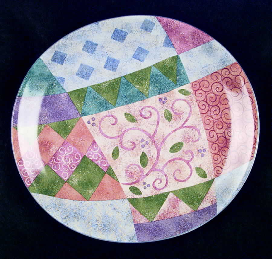Pizzazz Dinner Plate by Sango-1