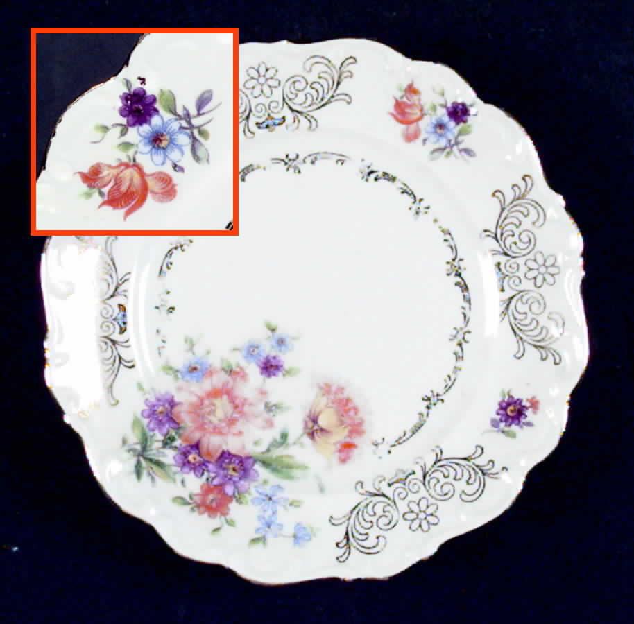 SCH198 Bread & Butter Plate by Schumann - Bavaria-1