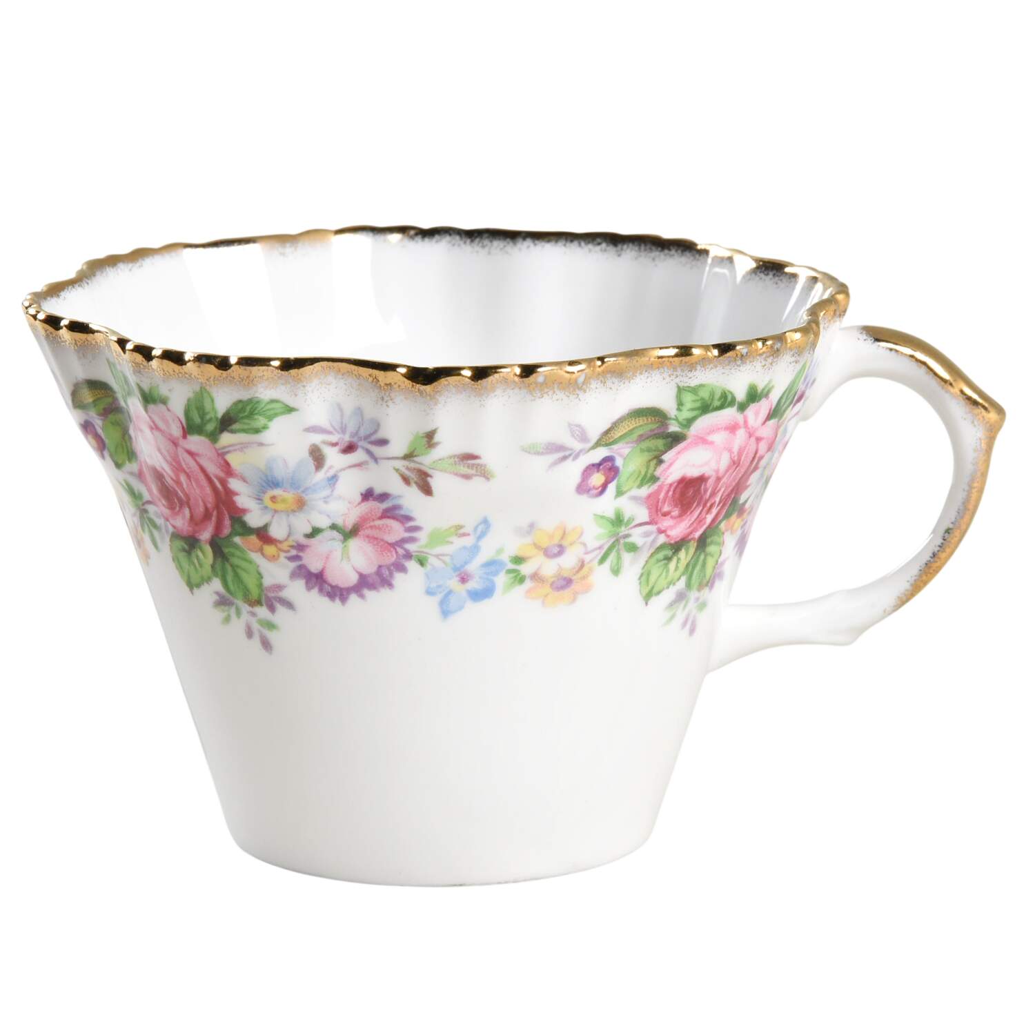Floral Flat Cup by Salisbury-1