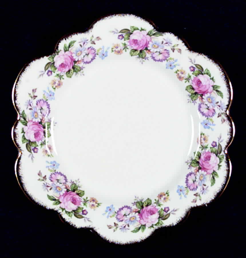 Floral Salad Plate by Salisbury-1