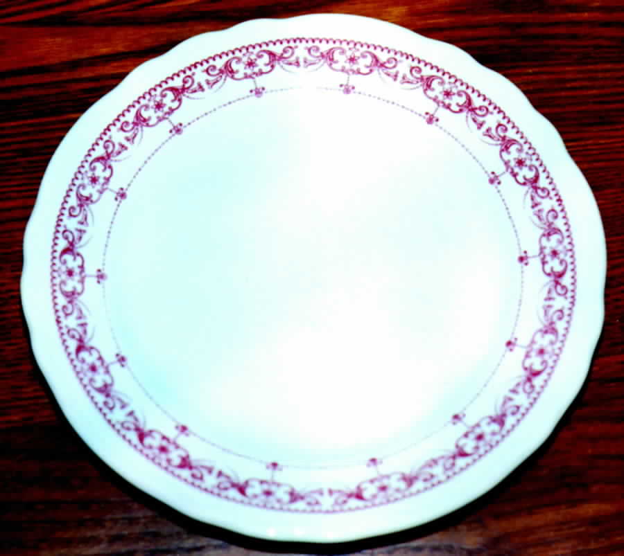 STR25 Dinner Plate by Sterling China (USA)-1