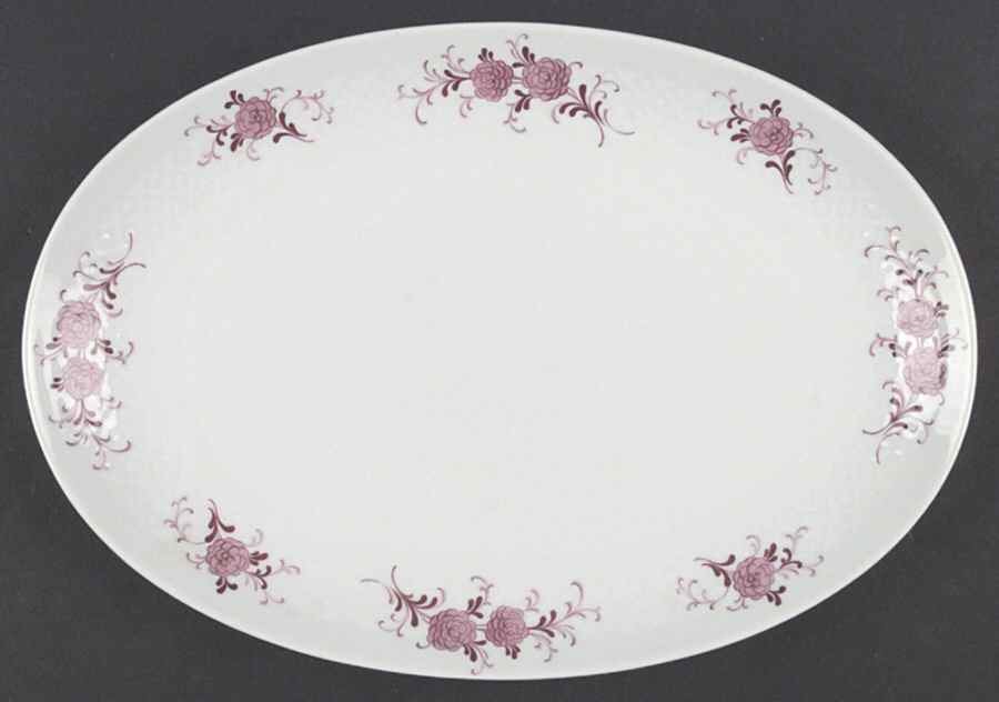 26043 14" Oval Serving Platter by Seltmann-1