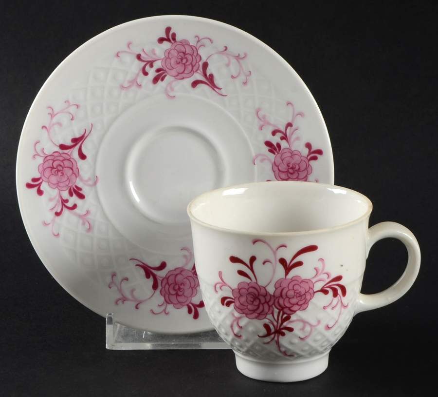 26043 Flat Demitasse Cup & Saucer Set by Seltmann-1