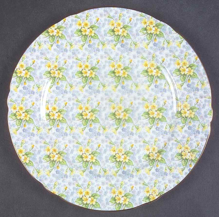 Primrose Chintz (Ripon) Salad Plate by Shelley-1