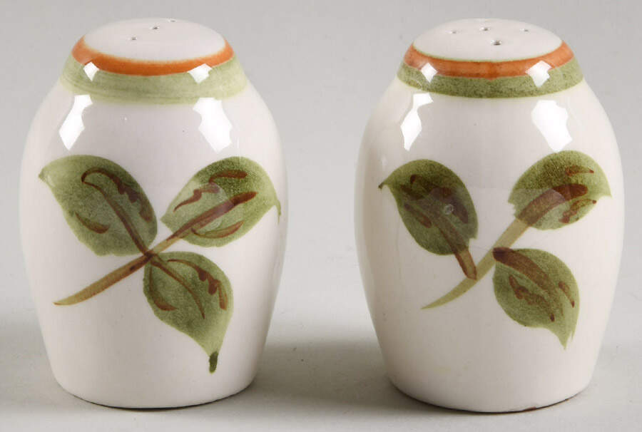 Orchard Song Salt & Pepper Set by Stangl-1