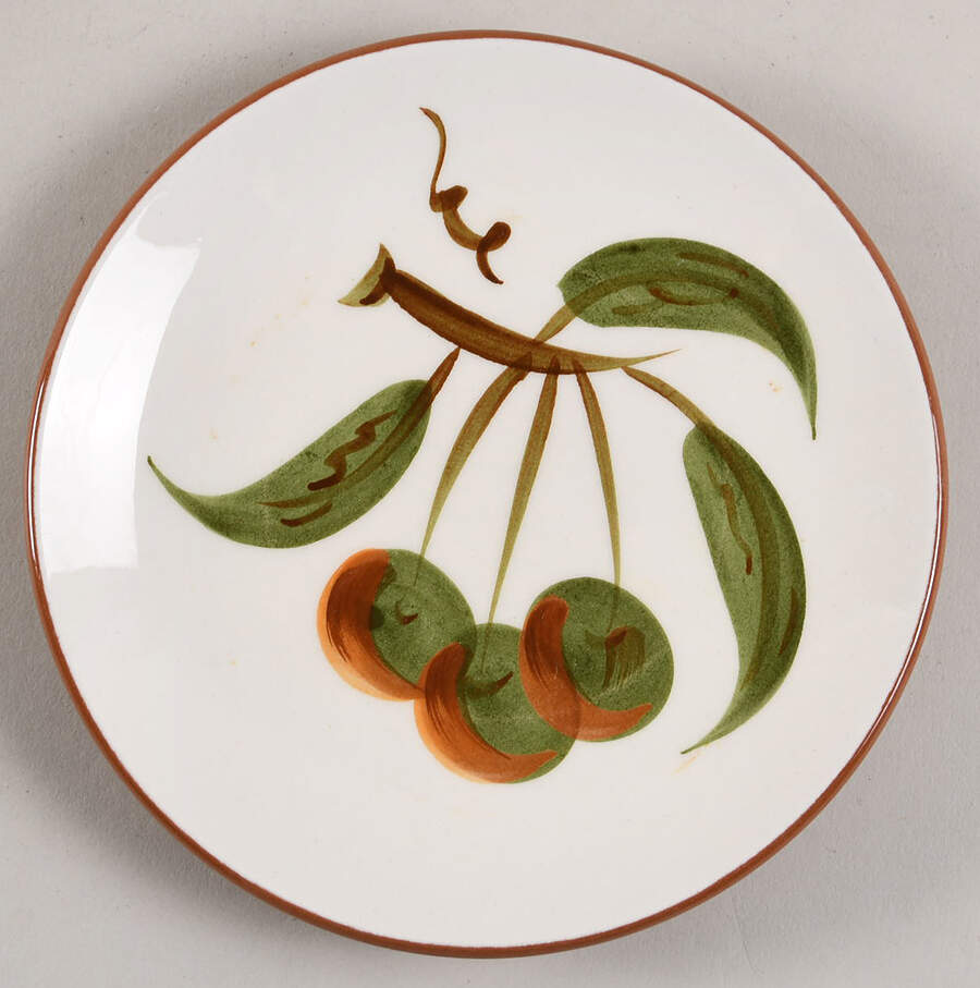 Orchard Song Bread & Butter Plate by Stangl-1
