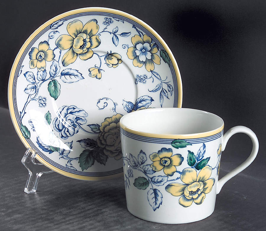 Burlington (Imperialware, Smooth) Mug/Cup & Saucer Set by Spode-1