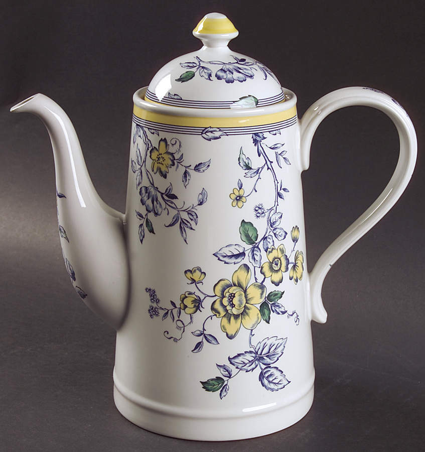 Burlington (Imperialware, Smooth) Coffee Pot & Lid by Spode-1