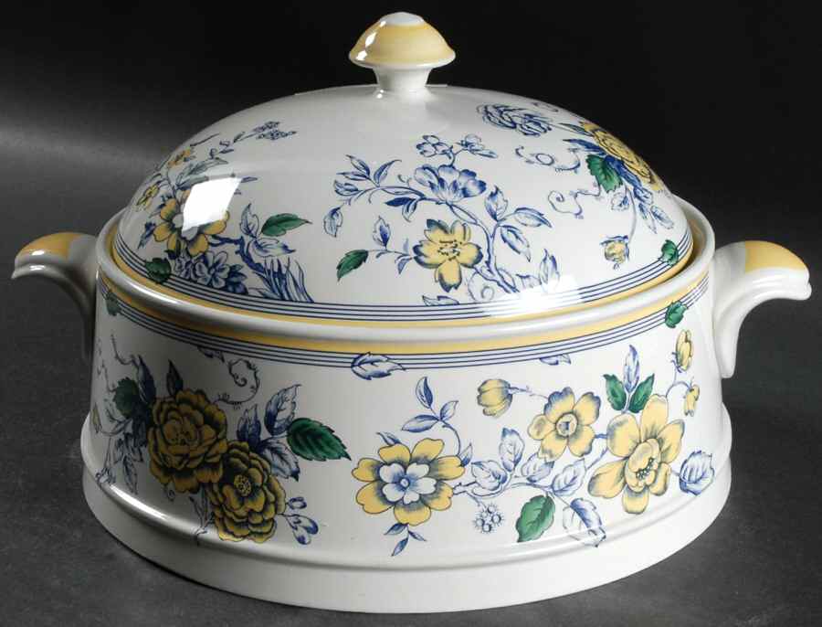 Burlington (Imperialware, Smooth) Round Covered Vegetable by Spode-1