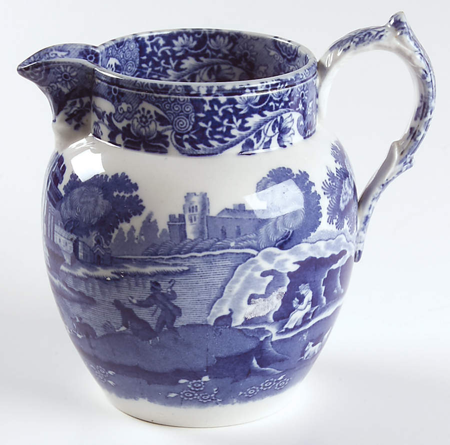 Blue Italian (Older) 16 Oz Jug by Spode-1