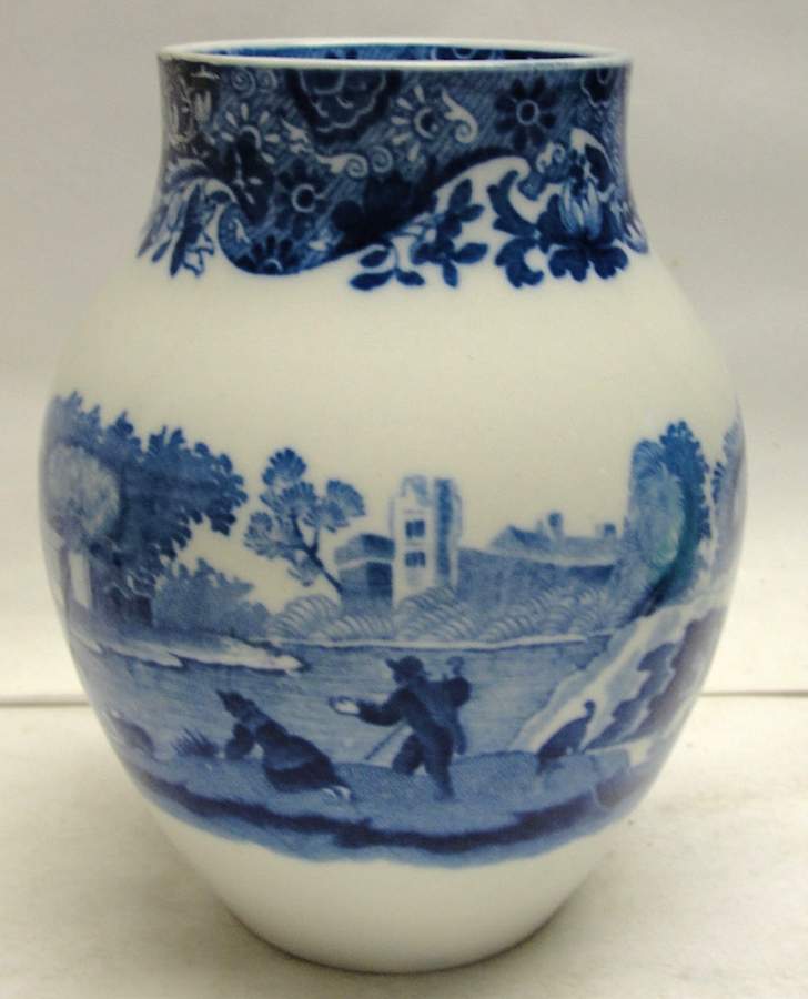 Blue Italian (Older) 4" Vase by Spode-1
