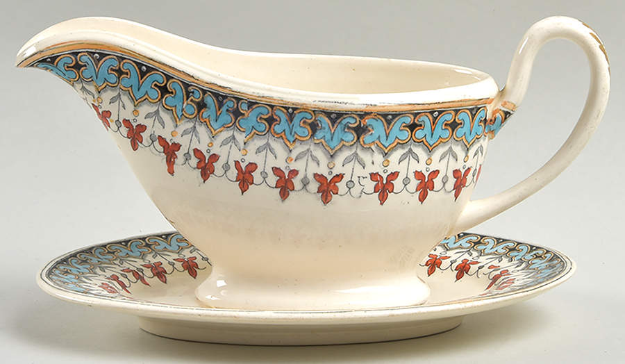 Denmark Gravy Boat & Underplate by Spode-1