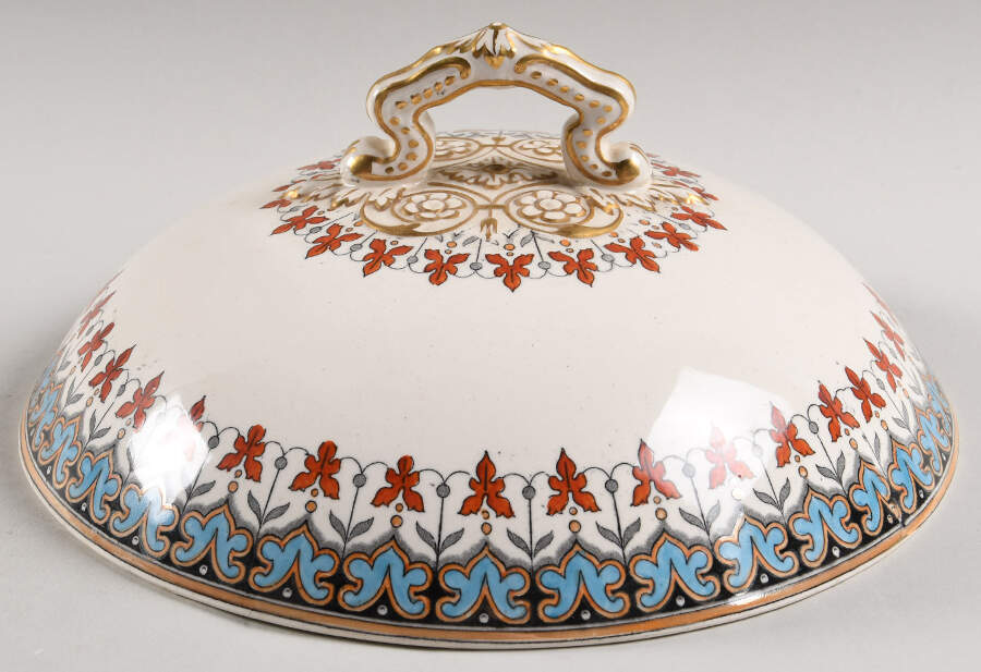 Denmark Lid for Round Vegetable by Spode-1