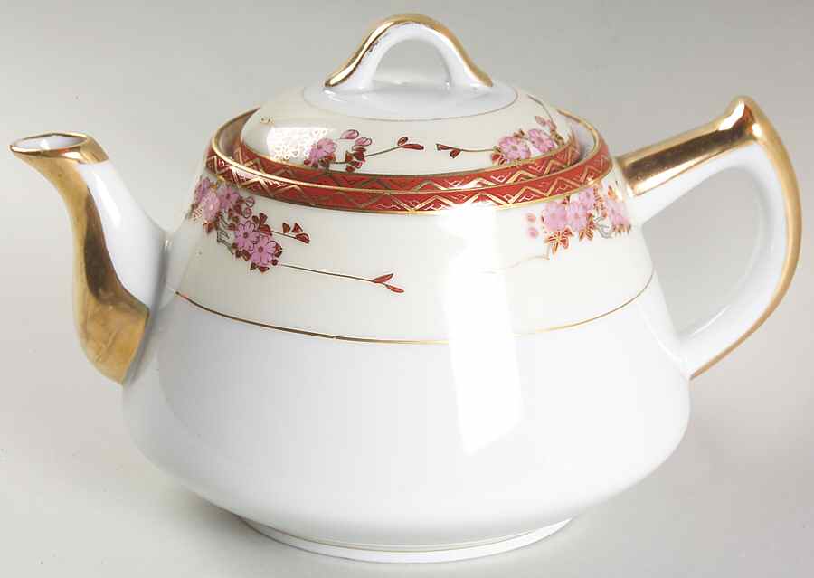 Three Cherries Teapot & Lid by Soko-1