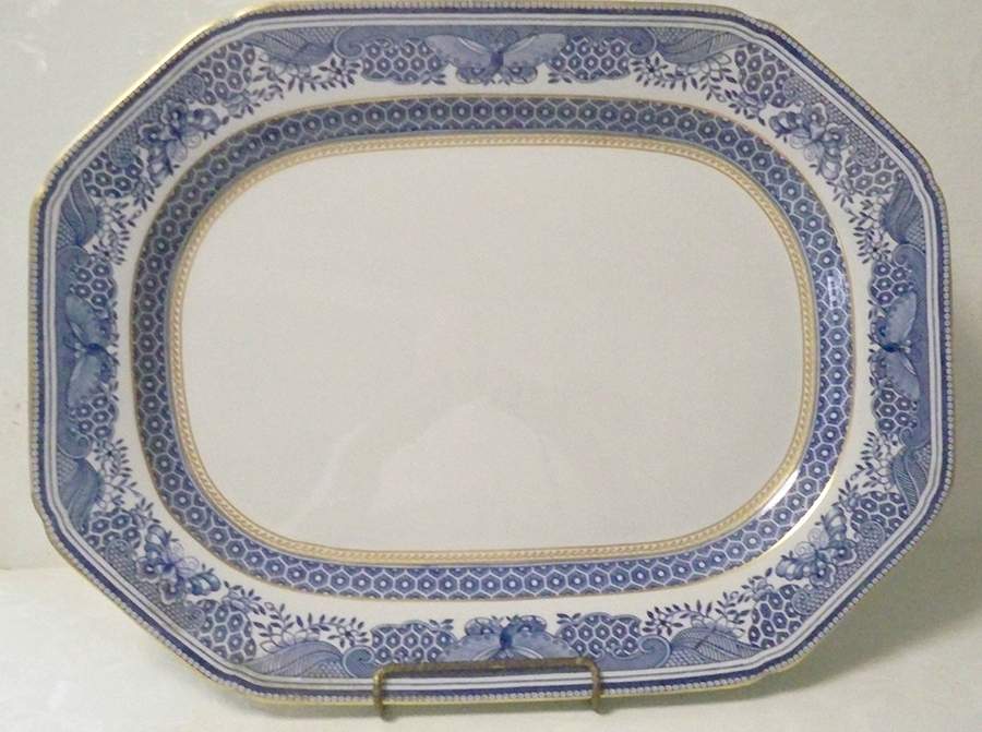 W110 13" Oval Serving Platter by Spode-1