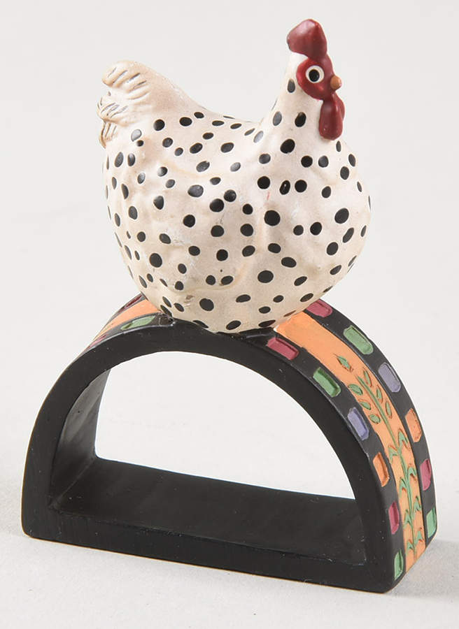 Country Quartet Napkin Ring by Sakura-1