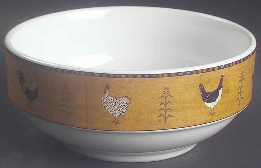 Country Quartet Coupe Cereal Bowl by Sakura-1