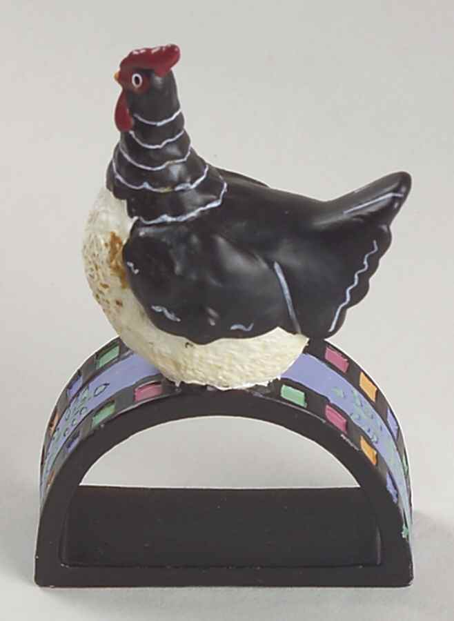 Country Quartet Napkin Ring by Sakura-1