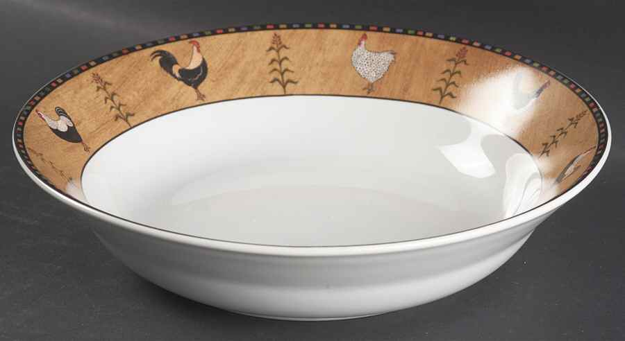 Country Quartet Coupe Soup Bowl by Sakura-1