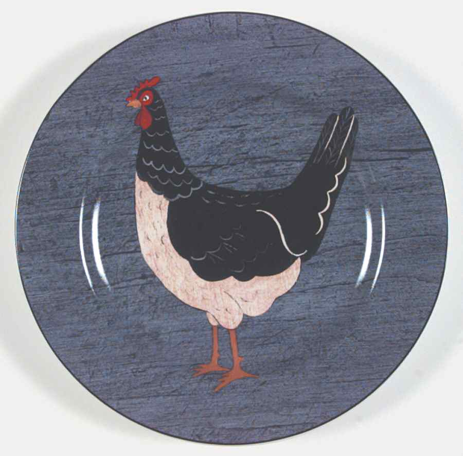 Country Quartet Salad Plate by Sakura-1