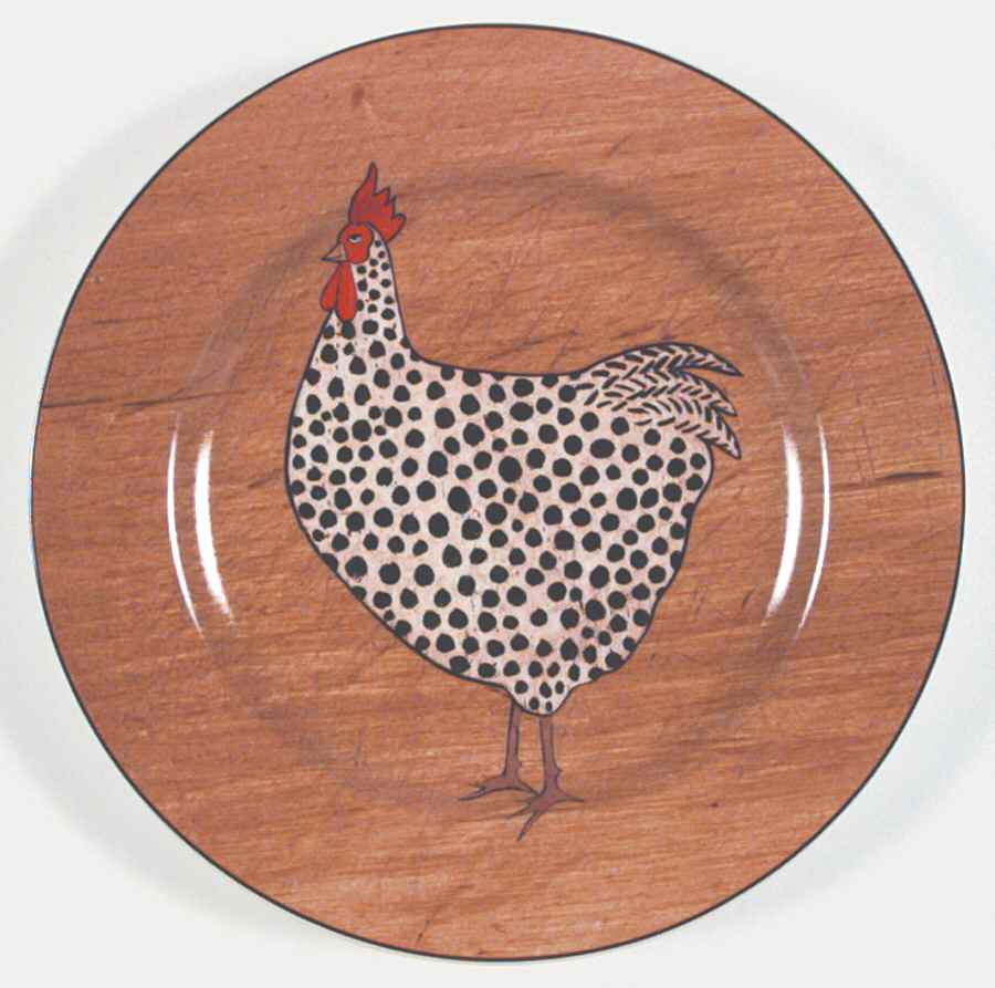 Country Quartet Salad Plate by Sakura-1