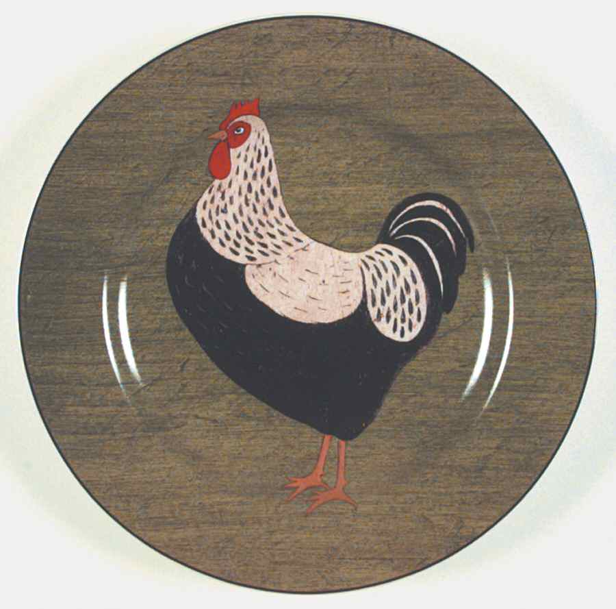 Country Quartet Salad Plate by Sakura-1