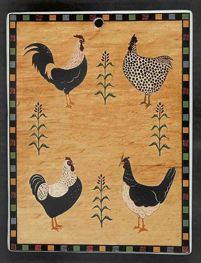 Country Quartet Trivet by Sakura-1