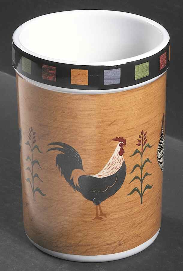 Country Quartet Utensil Holder by Sakura-1