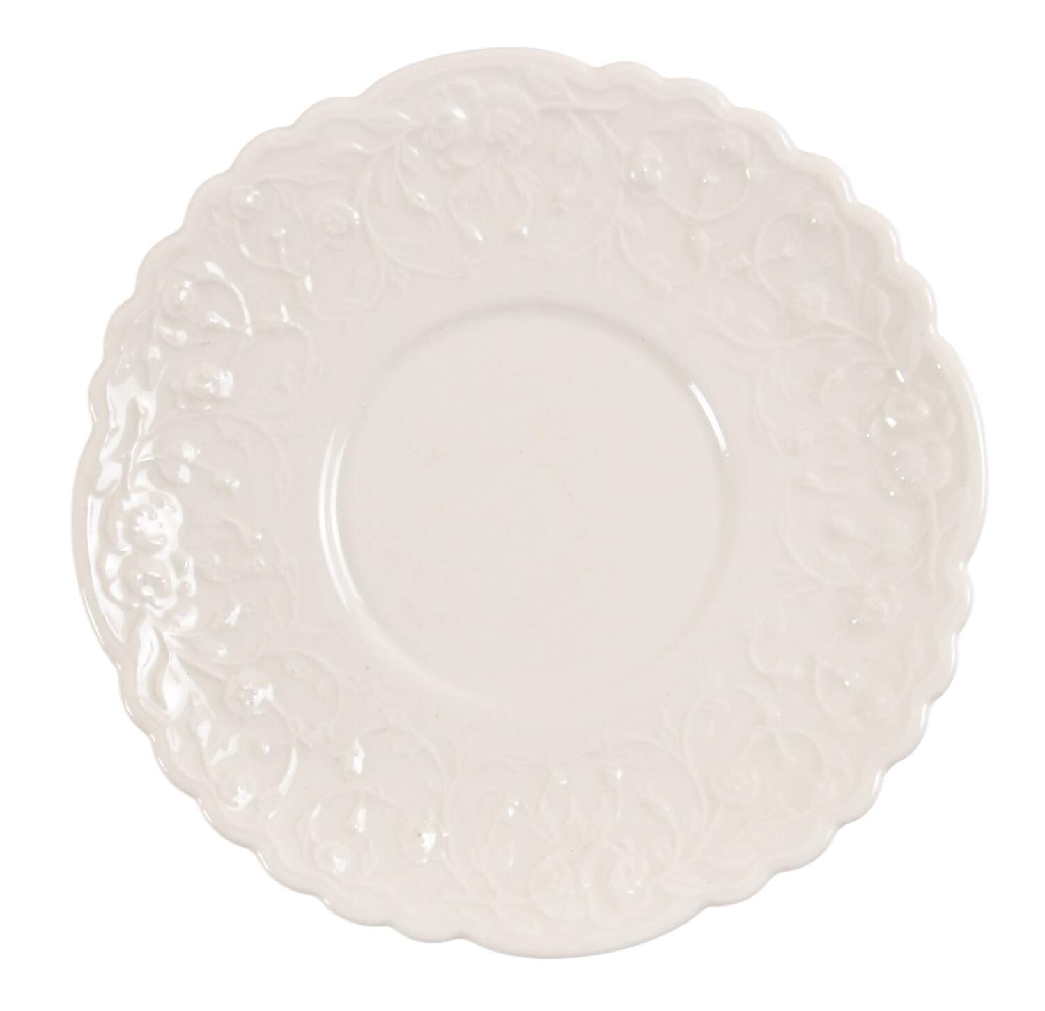 Rose Point Saucer for Cream Soup Bowl by Steubenville-1