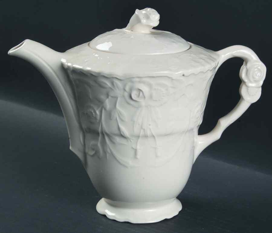 Rose Point Coffee Pot & Lid by Steubenville-1