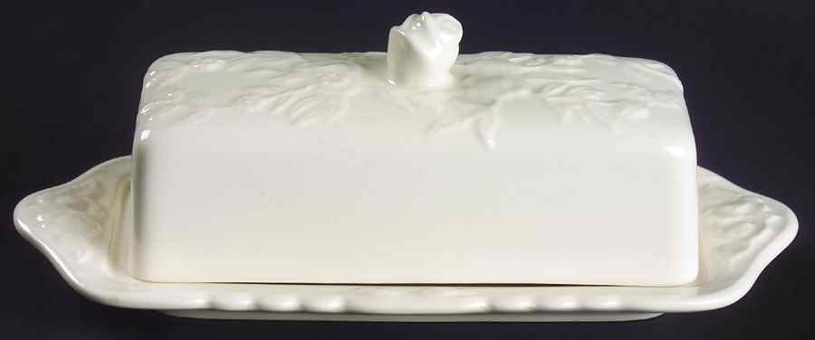 Rose Point 1/4 Lb Covered Butter by Steubenville-1