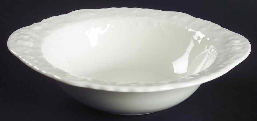 Rose Point Lugged Cereal Bowl by Steubenville-1