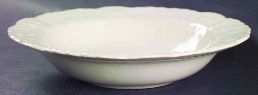 Rose Point Rim Fruit/Dessert (Sauce) Bowl by Steubenville-1
