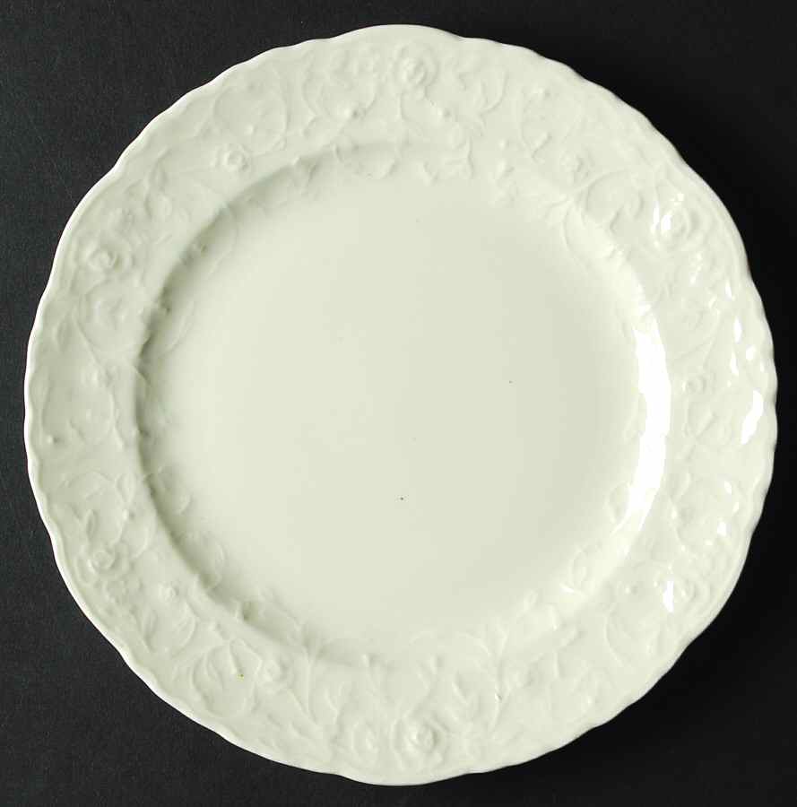 Rose Point Salad Plate by Steubenville-1