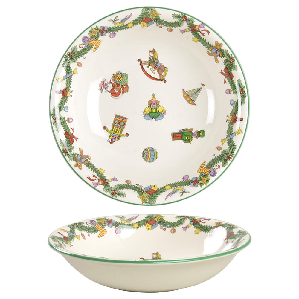 Christmas Toys Child's Bowl by Spode-1
