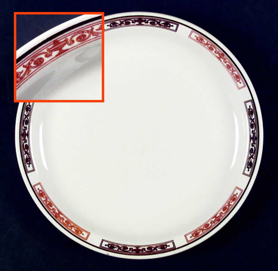 STR27 Luncheon Plate by Sterling China (USA)-1