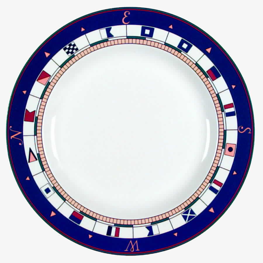 Anchors Aweigh Dinner Plate by Sango-1